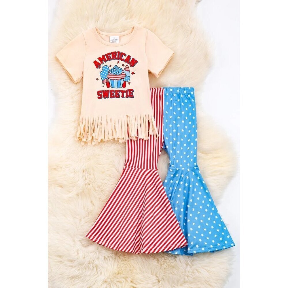 America Sweetie" patriotic set is perfect for any occasion.